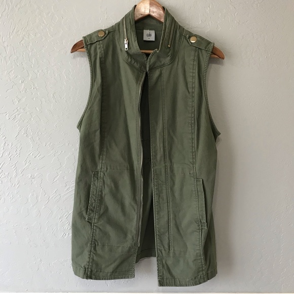 CAbi Explorer Green Utility Vest - Picture 2 of 11